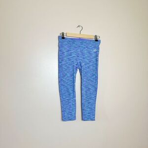SALE! Spalding Purple Space-Dye Capris Size S EUC